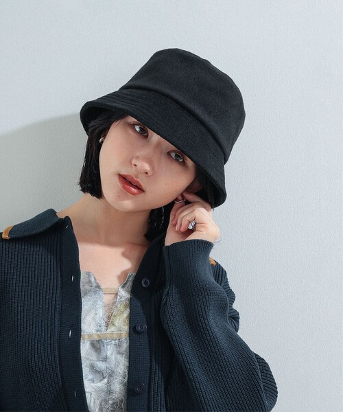 Ray BEAMS（レイビームス）の「Ray BEAMS / バケットハット（ハット・レディース・ブラック/ライトグレー・ONE SIZE）」の12枚目の写真