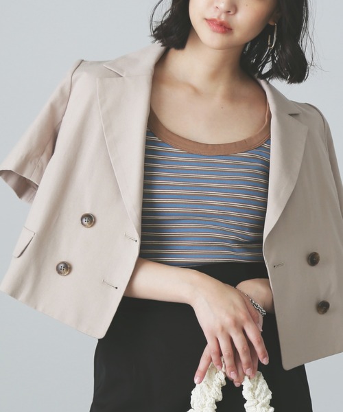 FREE'S MART(フリーズマート)の「◆マルチボーダータンク(タンクトップ・レディース・ブラウン系その他/パープル系その他/イエロー系その他・FREE)」の17枚目の写真