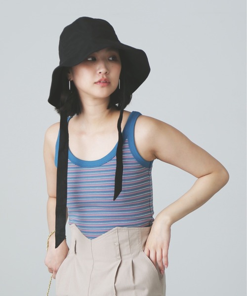 FREE'S MART(フリーズマート)の「◆マルチボーダータンク(タンクトップ・レディース・ブラウン系その他/パープル系その他/イエロー系その他・FREE)」の11枚目の写真