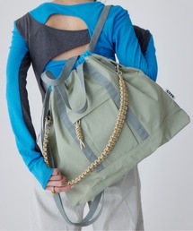 CONTROL FREAK / CTFK | 【2024秋冬新作 新色追加】CONTROL FREAK / CTFK（コントロールフリーク/シーティーエフケー）撥水ナイロン3WAYスクエアトート(トートバッグ)