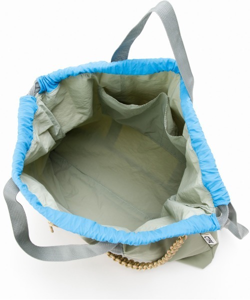 CONTROL FREAK / CTFK（コントロールフリーク）の「CONTROL FREAK / CTFK（コントロールフリーク）撥水ナイロン3WAYスクエアトート（トートバッグ・レディース・ブラック/サンドグレー/グリーン/ブルー/アイボリー/オレンジ/オリーブ/ベージュ/モスグリーン/マスタード/グレー/ブラウン/レオパード・FREE）」の14枚目の写真