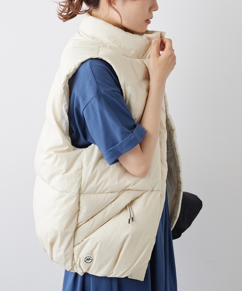 PUAL CE CIN(ピュアルセシン)の「【2023AW】ダウンベスト(ダウンベスト・レディース・ベージュ/アイボリー/ブラック・FREE)」の20枚目の写真