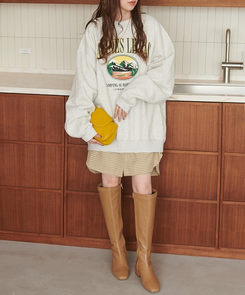 DISCOAT(ディスコート)の「チェックボウタイブラウス(シャツ/ブラウス・レディース・ブラック/ベージュ・FREE)」の18枚目の写真