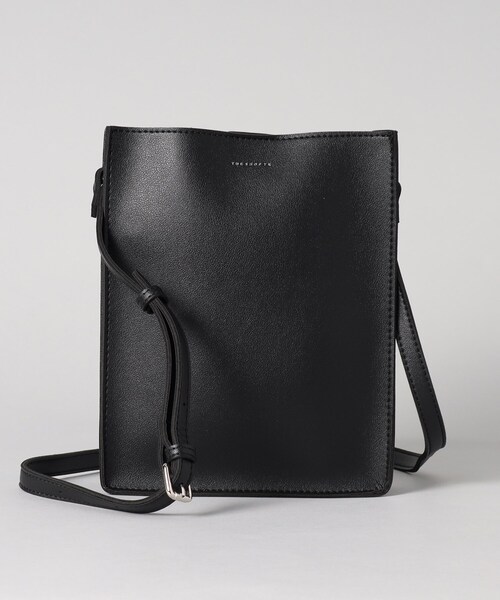 THE SHOP TK (ザ ショップ ティーケー )の「◆【ヒルナンデス!で紹介/ユニセックスでオススメ】BOXショルダーバッグ/スムースレザースクエアショルダーバッグ(ショルダーバッグ・メンズ・ネイビー/ピンク系/ブラック/ブラウン系その他/グレー/オフホワイト・00)」の7枚目の写真