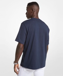 Amazon | [マイケルコース] メンズ コットン 半袖 Tシャツ ロゴ