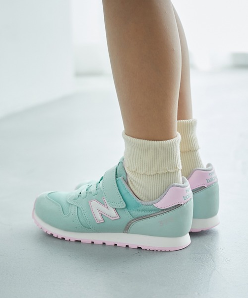 NEW BALANCE(ニューバランス)の「【KIDS】【New Balance/ニューバランス】YV373(スニーカー・キッズ・ブラック/サックスブルー・18/19/20/21)」の16枚目の写真
