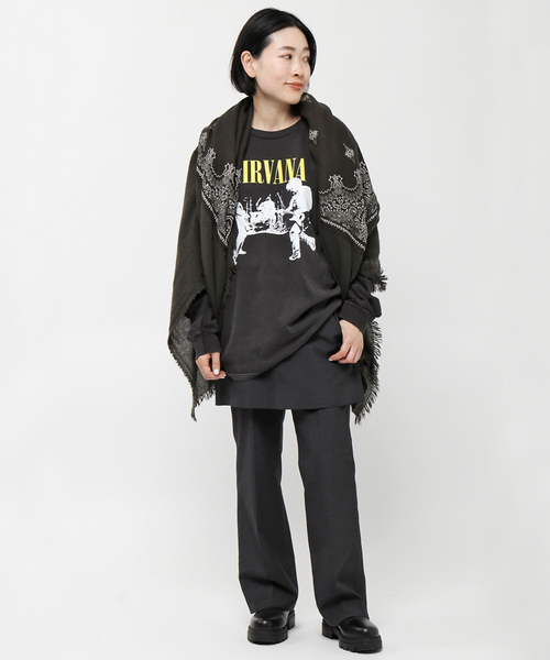 GOOD ROCK SPEED（グッドロックスピード）の「【GOOD ROCK SPEED / グッドロックスピード】BEST ロングスリーブ T-sh（Tシャツ/カットソー・レディース・ブラック・FREE）」の3枚目の写真