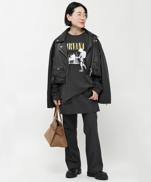 GOOD ROCK SPEED（グッドロックスピード）の「【GOOD ROCK SPEED / グッドロックスピード】BEST ロングスリーブ T-sh（Tシャツ/カットソー・レディース・ブラック・FREE）」の7枚目の写真