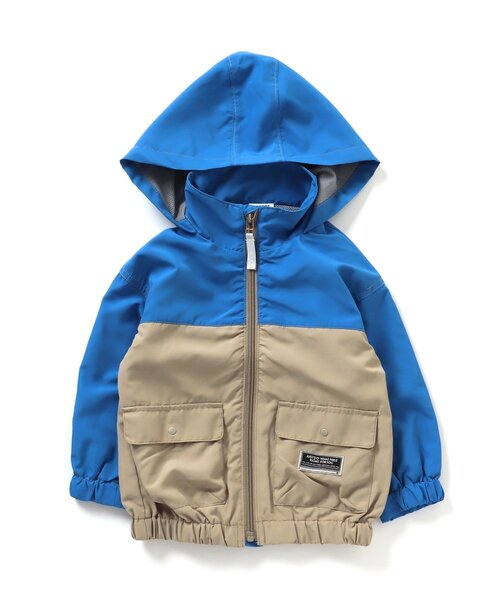 【撥水加工/フード収納】カラバリウィンドブレーカー