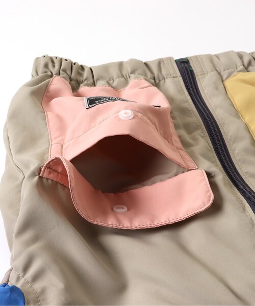 【撥水加工/フード収納】カラバリウィンドブレーカー