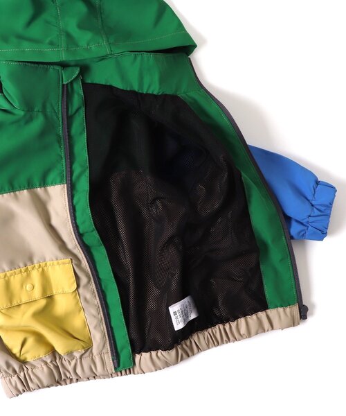 【撥水加工/フード収納】カラバリウィンドブレーカー