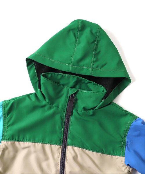 セール】【撥水加工/フード収納】カラバリウィンドブレーカー