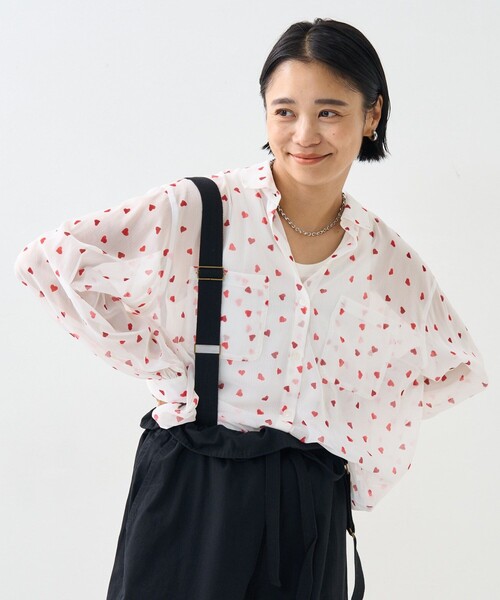 FREAK'S STORE（フリークスストア）の「ハート柄 シャツ/総柄シャツ