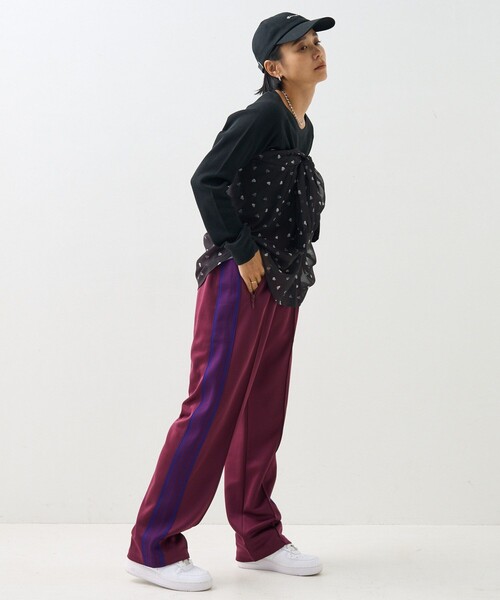 FREAK'S STORE（フリークスストア）の「ハート柄 シャツ/総柄シャツ（シャツ/ブラウス・レディース・オフホワイト/ブラック・ﾌﾘ-）」の6枚目の写真