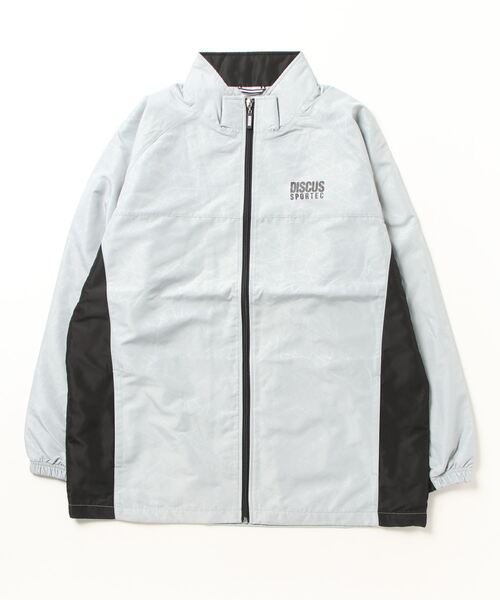Discus Jp DISCUS(ディスカス)の「DISCUS/ ディスカス 撥水 ワンポイントロゴ スタンド トラックジャケット 大きいサイズ (LL,3L ...