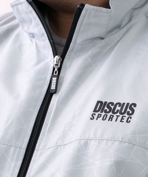 Discus Jp DISCUS(ディスカス)の「DISCUS/ ディスカス 撥水 ワンポイントロゴ スタンド トラックジャケット 大きいサイズ (LL,3L ...
