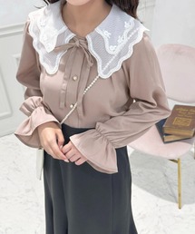 デザインカラーボウタイブラウス【ZOZOTOWN限定アイテム】