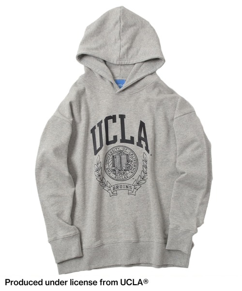 UCLA(ユーシーエルエー)の「【UCLA】裏毛フロントカレッジロゴパーカー(その他トップス・キッズ・グレー/ブルー/ブラック・140cm/150cm/160cm/170cm)」の11枚目の写真