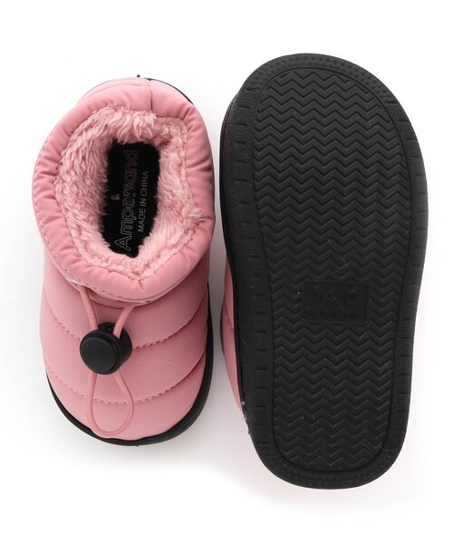 Ampersand（アンパサンド）の「中綿ブーツ（ブーツ・キッズ・ブラック/ピンク/ベージュ・20/19/18/21/16/17/14/15 ）」の5枚目の写真