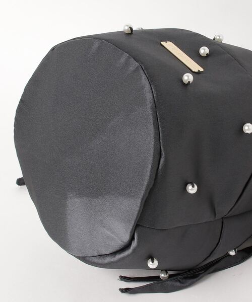 MIRO AMURETTE(ミロアミュレット)の「pearl drawstring bag/パールハンドバッグ(ハンドバッグ・レディース・ベージュ/グレー・FREE)」の20枚目の写真