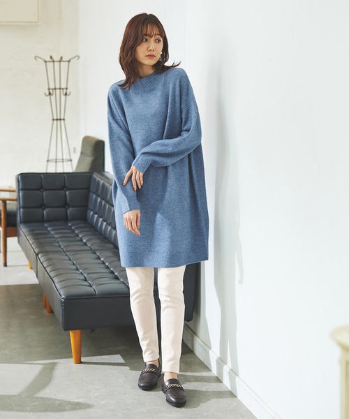 Honeys(ハニーズ)の「暖裏起毛あったかレギンス【WEB限定カラー】(レギンス/スパッツ・レディース・ライトベージュ/杢グレー/ブラック/チャコールグレー・L/S/LL/M)」の14枚目の写真