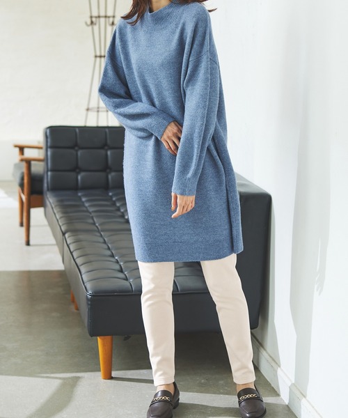 Honeys(ハニーズ)の「暖裏起毛あったかレギンス【WEB限定カラー】(レギンス/スパッツ・レディース・ライトベージュ/杢グレー/ブラック/チャコールグレー・L/S/LL/M)」の15枚目の写真