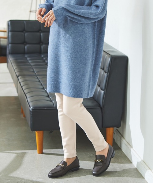 Honeys(ハニーズ)の「暖裏起毛あったかレギンス【WEB限定カラー】(レギンス/スパッツ・レディース・ライトベージュ/杢グレー/ブラック/チャコールグレー・L/S/LL/M)」の16枚目の写真