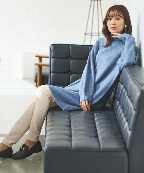 Honeys(ハニーズ)の「暖裏起毛あったかレギンス【WEB限定カラー】(レギンス/スパッツ・レディース・ライトベージュ/杢グレー/ブラック/チャコールグレー・L/S/LL/M)」の17枚目の写真