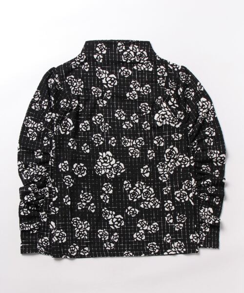 ESCAR（エスカー）の「■ESCAR　ボトルネッククレープカットプルオーバー（Tシャツ/カットソー・レディース・ブラック/ブラック系その他・FREE）」の3枚目の写真