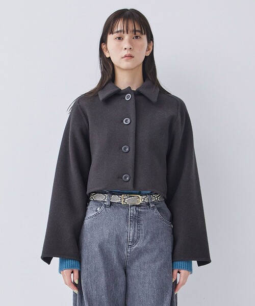 PUBLIC TOKYO（パブリックトウキョウ）の「ウールベロアブルゾン