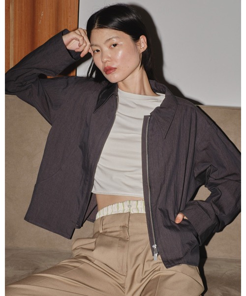 TODAYFUL(トゥデイフル)の「ダブルウエストトラウザース(スラックス・レディース・ブラック/ベージュ/ダークグレー・38inch/36inch)」の14枚目の写真