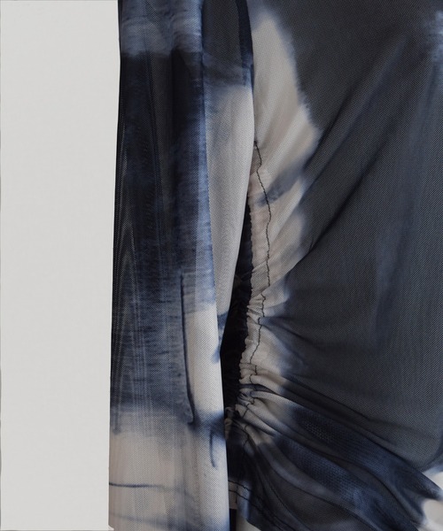 Marient（マリエント）の「タイダイシャーリングシアーTOPS（Tシャツ/カットソー・レディース・ブラウン/ブラック・FREE）」の12枚目の写真