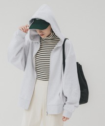 coca（coca） | ヘビーウェイト裏起毛ジップアップパーカー(パーカー)