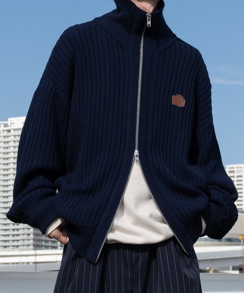 セール】ルーズポケットドライバーズニット（カーディガン/ボレロ