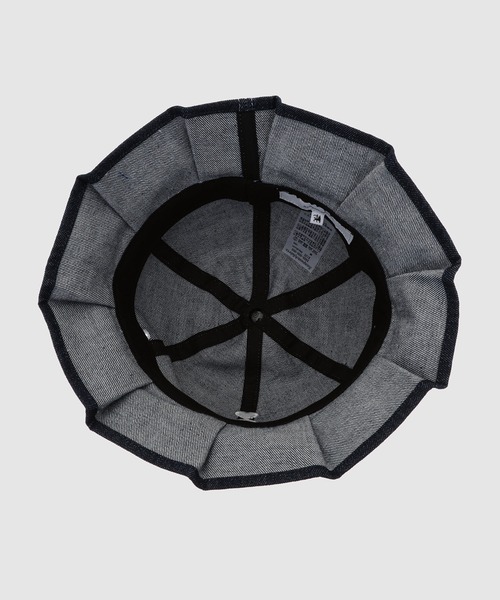 SASQUATCHfabrix.（サスクワァッチファブリックス）の「TUCK BRIM DENIM HAT（ハット・メンズ・インディゴブルー/ネイビー系・L/M）」の11枚目の写真