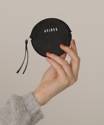 AVIREX | LEATHER ROUND MINI WALLET/レザーラウンドミニウォレット(コインケース)