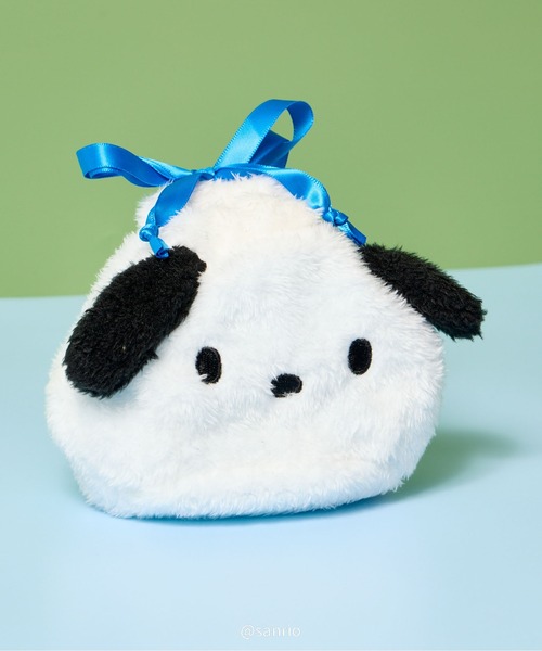 sanrio（サンリオ）の「【 sanrio / サンリオ 】まんまる巾着 ポーチ NJI（ポーチ・レディース・ブラック/その他3/その他2/イエロー/ピンク/その他1/ホワイト/その他4/その他5・FREE）」の5枚目の写真