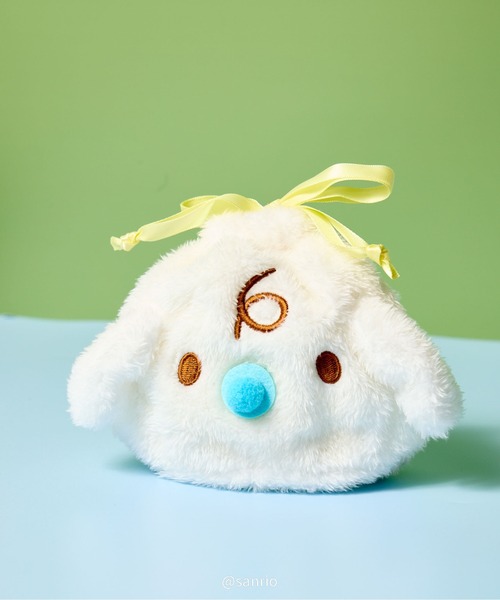 sanrio（サンリオ）の「【 sanrio / サンリオ 】まんまる巾着 ポーチ NJI（ポーチ・レディース・ブラック/その他3/その他2/イエロー/ピンク/その他1/ホワイト/その他4/その他5・FREE）」の7枚目の写真