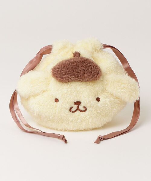 ピーチ様　巾着&パネル sanrio / サンリオ 】まんまる巾着 ポーチ NJI（ポーチ