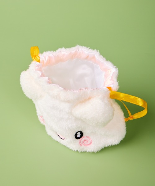 sanrio（サンリオ）の「【 sanrio / サンリオ 】まんまる巾着 ポーチ NJI（ポーチ・レディース・ブラック/その他3/その他2/イエロー/ピンク/その他1/ホワイト/その他4/その他5・FREE）」の11枚目の写真