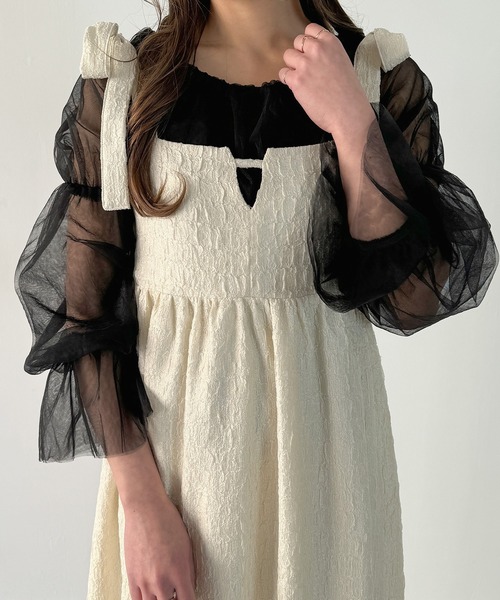 新品　JNhearts ジャガード　リボン　ワンピース　白　ホワイト 楽天市場】PICCIN PERLA ラメジャガードワンピース ジャガード