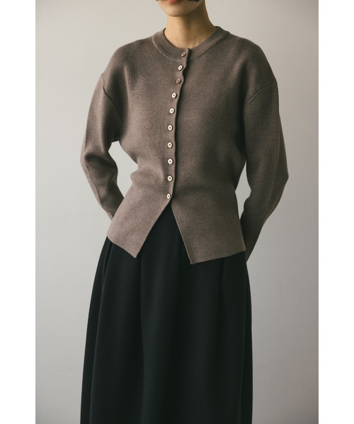 【完売品】スタイルミキサー　シェイプボタンニットポロ スタイルミキサー STYLEMIXER シェイプボタンニットポロ （KHA