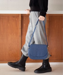 【MAISON BREEZE】デニムフラップミニショルダーバッグ KNF049