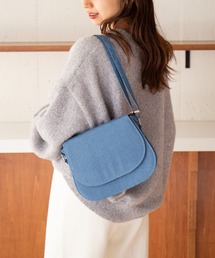 【MAISON BREEZE】デニムフラップミニショルダーバッグ KNF049
