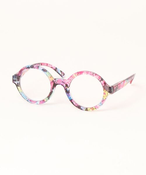 DULTON(ダルトン)の「READING GLASSES/ リーディング グラス(老眼鏡)(メガネ・メンズ・ブラック×ピンク/ブラック×レッド/パープル/マルチ・度数+1.0/度数+2.0/度数+1.5)」の1枚目の写真