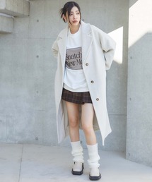 ENVYM | リブスリーブコート(その他アウター)