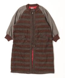 sandy | 【sandy】ボーダーストライブラグランコート(テーラードジャケット)