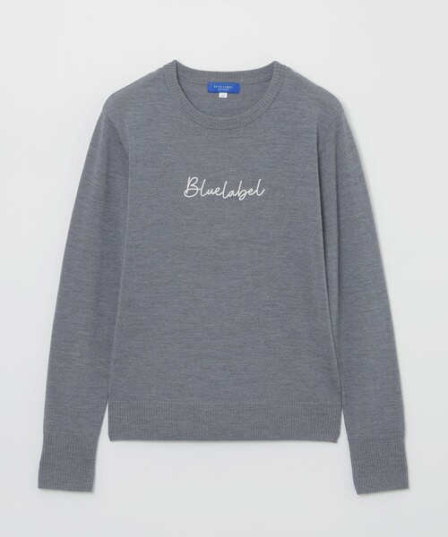 未使用タグ付き BLUE LABEL CRESTBRIDGE ニット セーター BLUE LABEL / BLACK LABEL CRESTBRIDGE｜両畦ニットプルオーバー