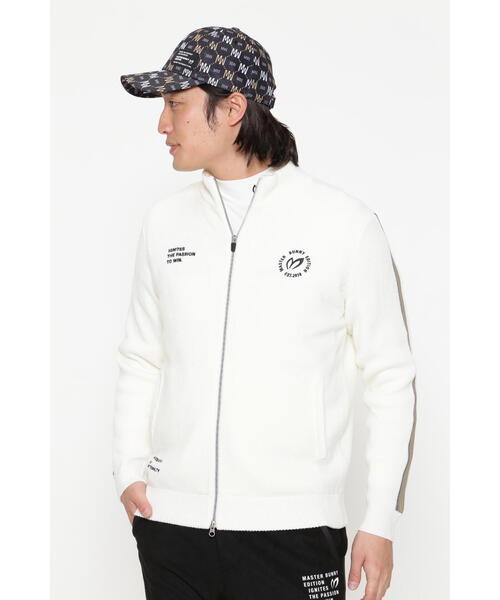 マスターバニーエディション 長袖ジップジャケット フーディ ホワイト サイズ1 マスターバニーエディション ジップ ジャケット パーカー 1