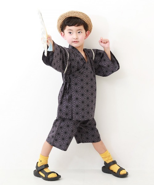 devirock（デビロック）の「選べる クラシカル甚平（浴衣・キッズ・その他6/その他5/その他3/その他2/その他1/その他4・140cm/130cm/90cm/120cm/110cm/100cm/160cm/150cm）」の12枚目の写真